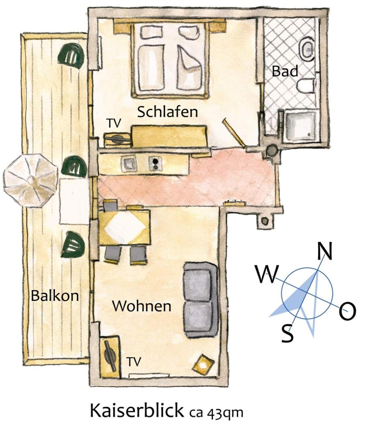 Gästehaus Bergwinkl Reit im Winkl Exterior foto